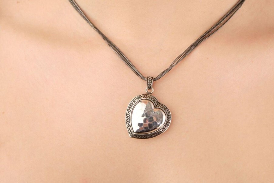 Gioielli DUEAERRE 1938 | Collana In Argento Pendente Cuore