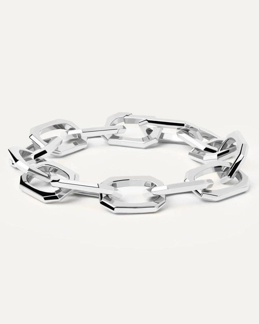 Gioielli PDPAOLA | Bracciale A Catena In Argento