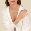 Gioielli KULTO 925 | Collana Donna In Argento Dorato Con Pendente