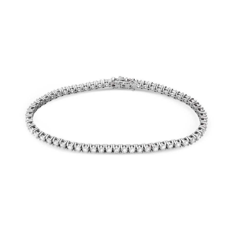 Classici Con Diamanti Naturali ALFIERI & ST. JOHN | Bracciale Tennis Con Diamanti Ct. 1,03