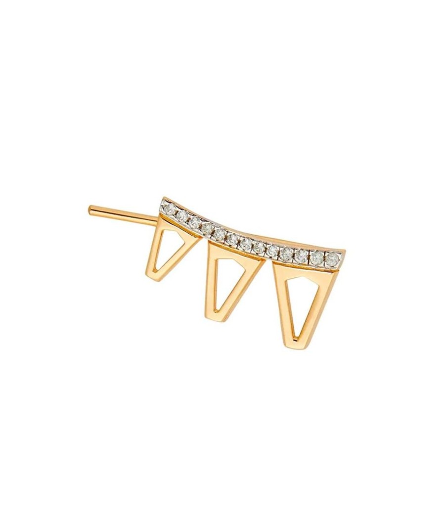 Gioielli VALENTINA FERRAGNI | Mono Orecchino Donna In Argento Valentina Ferragni Elle Gold