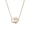 Gioielli CHOPARD | Collana Happy Dreams Nuvole In Oro Rosa Con Diamanti