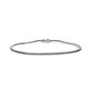 Gioielli LUXURY ZONE | Bracciale Tennis Con Diamanti Neri Ct. 2,10