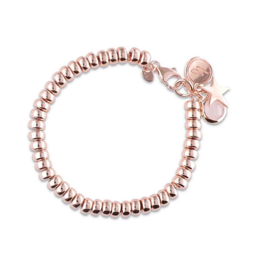 Gioielli BRONZALLURE | Bracciale Placcato Oro 18Kt Con Charme