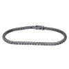 Classici Con Diamanti Naturali ALFIERI & ST. JOHN | Bracciale Tennis In Oro Con Diamanti Ct. 2,20