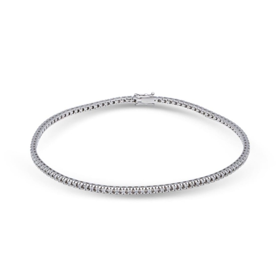 Classici Con Diamanti Naturali ORO&CO | Bracciale Tennis Con Diamanti