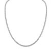 Classici Con Diamanti Naturali ALFIERI & ST. JOHN | Collana Tennis In Oro Bianco Con Diamanti Ct. 1,94