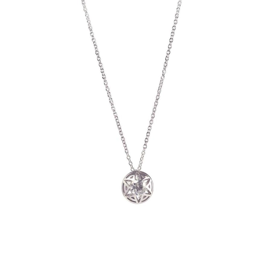 Classici Con Diamanti Naturali ALFIERI & ST. JOHN | Collana Punto Luce Con Diamante Ct. 0,30