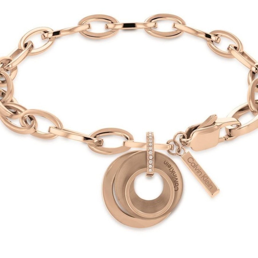 Gioielli CALVIN KLEIN | Bracciale Ck Sculptural A Catena