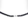 Gioielli MAYUMI | Collana Filo Di Perle Nero In Argento