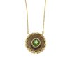 Gioielli GOLD ART | Collana In Oro Giallo Con Quarzo Fume, Peridot E Diamanti