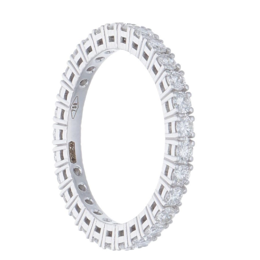 Classici Con Diamanti Naturali ALFIERI & ST. JOHN | Anello Eternity Con Diamanti Ct. 1,11