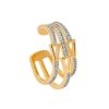 Gioielli VALENTINA FERRAGNI | Earcuff In Argento Valentina Ferragni Lily Gold