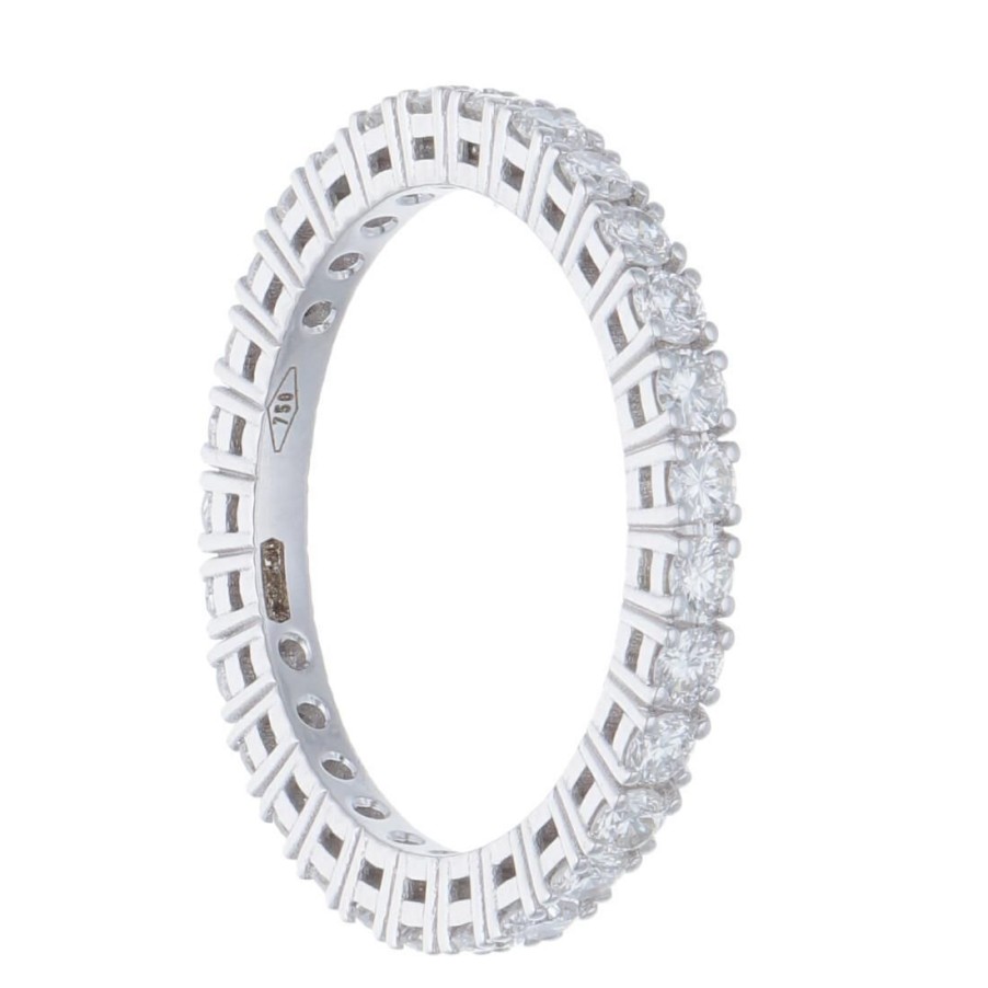 Classici Con Diamanti Naturali ALFIERI & ST. JOHN | Anello Eternity Con Diamanti Ct. 1,03