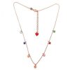 Gioielli CUORI MILANO | Collanain Argento E Smalto Colorato Toy-Heart Misura 43Cm