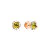 Gioielli POMELLATO | Orecchini Pomellato M'Ama Non M'Amain Oro, Diamante Ct 0,09 E Peridoto