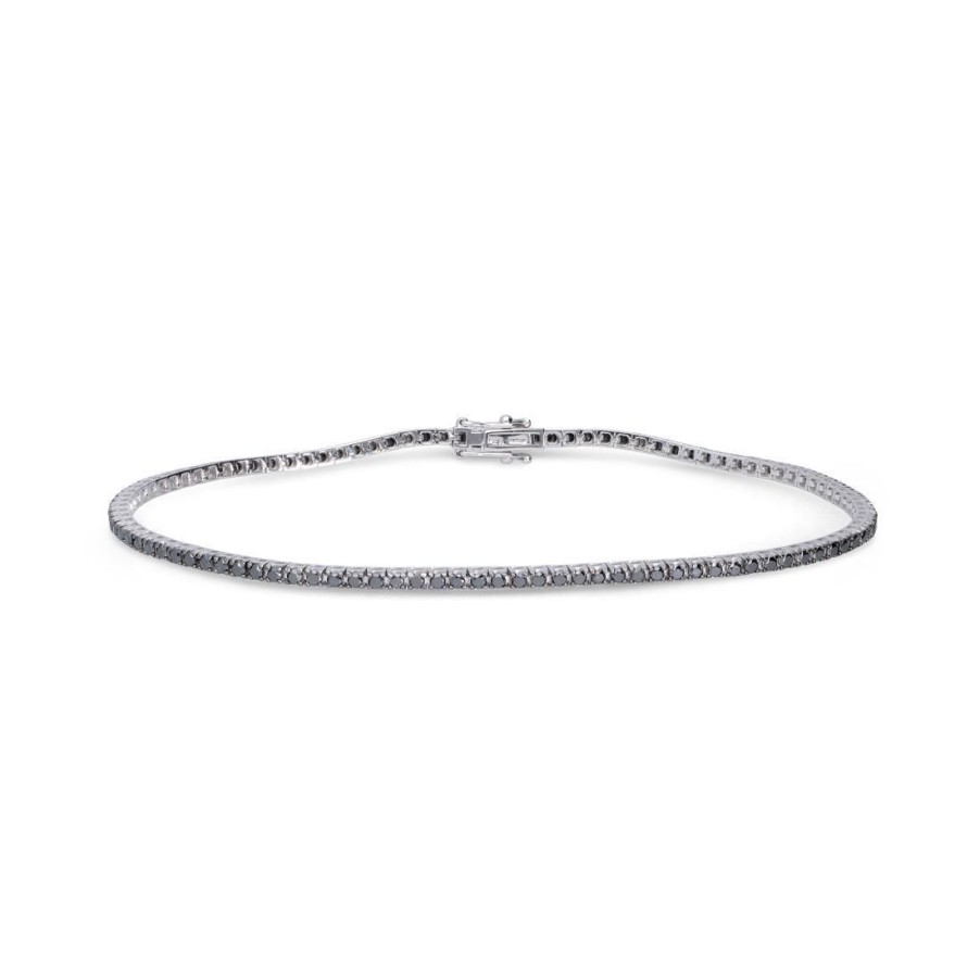 Gioielli ALFIERI & ST. JOHN | Bracciale Tennis In Oro Con Diamanti Ct. 0,95