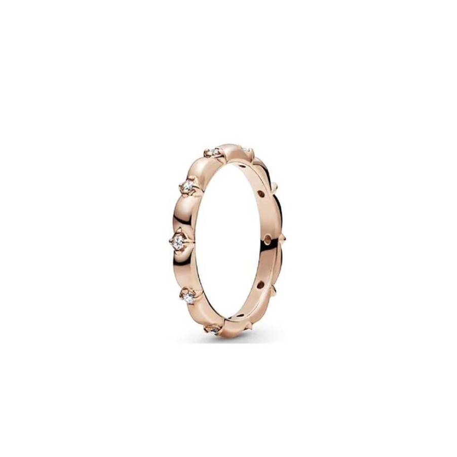 Gioielli PANDORA | Anello Garden In Lega Mettalica Placcato Oro Rosa 14Kt