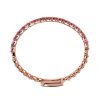 Gioielli BRONZALLURE | Bracciale Rigido Con Cuori Colorati