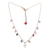 Gioielli CUORI MILANO | Collana In Argento Like A Prayer Con Zirconi Colorati Misura 43Cm