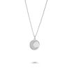 Gioielli LUXURY ZONE | Collana In Argento Con Luna Smalto Perlato